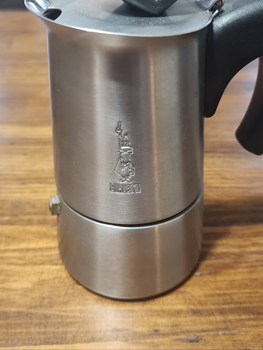 Bialetti Stainless Steel Silver Stovetop Espresso Maker